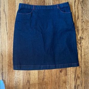 Denim skirt